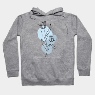 MINIMALISTIC TULIP ILLUSTRATION Hoodie